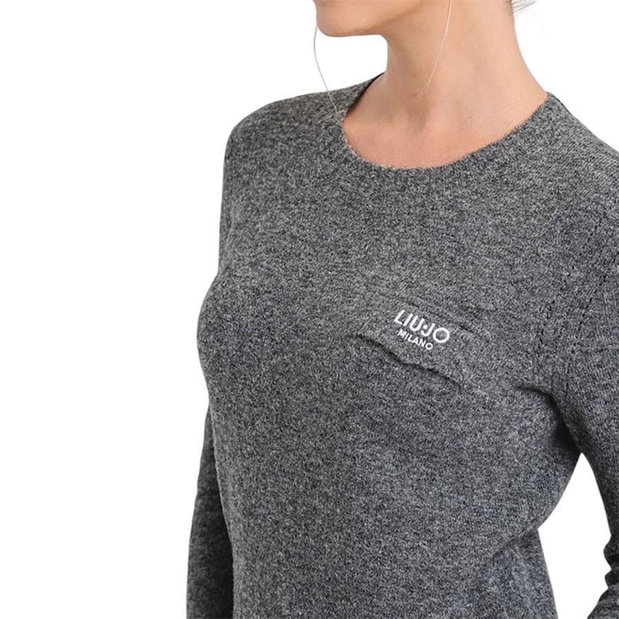 Maglia in misto alpaca con taschino Liu Jo | WF4575MA49P02065